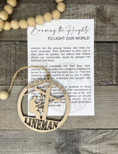 Load image into Gallery viewer, Inspirational Ornament with Sentiment Laser It VA