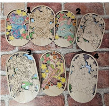 Load image into Gallery viewer, Axolotl DIY Coloring Kits Laser It VA