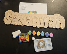 Load image into Gallery viewer, DYI Name Sign Kit INTRODUCTORY PRICE Laser It VA