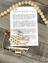 Load image into Gallery viewer, Emergency Responders Inspirational Ornament with Sentiment Laser It VA