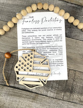 Load image into Gallery viewer, Emergency Responders Inspirational Ornament with Sentiment Laser It VA