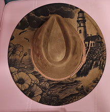 Load image into Gallery viewer, Beautiful Vegan Suede Wide Brim Hats Laser It VA