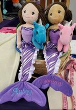Load image into Gallery viewer, Embroidered Mermaids Laser It VA