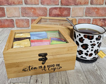 Load image into Gallery viewer, Custom Tea Box Laser It VA