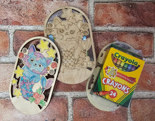 Load image into Gallery viewer, Axolotl DIY Coloring Kits Laser It VA