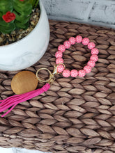Load image into Gallery viewer, Beaded Wooden Wristlets with charm LaseritVA