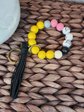 Load image into Gallery viewer, Beaded Wooden Wristlets with charm LaseritVA