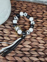 Load image into Gallery viewer, Beaded Wooden Wristlets with charm LaseritVA