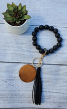 Load image into Gallery viewer, Beaded Wooden Wristlets with charm LaseritVA