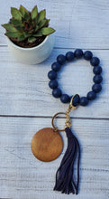 Load image into Gallery viewer, Beaded Wooden Wristlets with charm LaseritVA