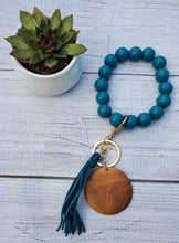 Load image into Gallery viewer, Beaded Wooden Wristlets with charm LaseritVA