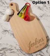 Load image into Gallery viewer, Custom Beech Cutting Board LaseritVA