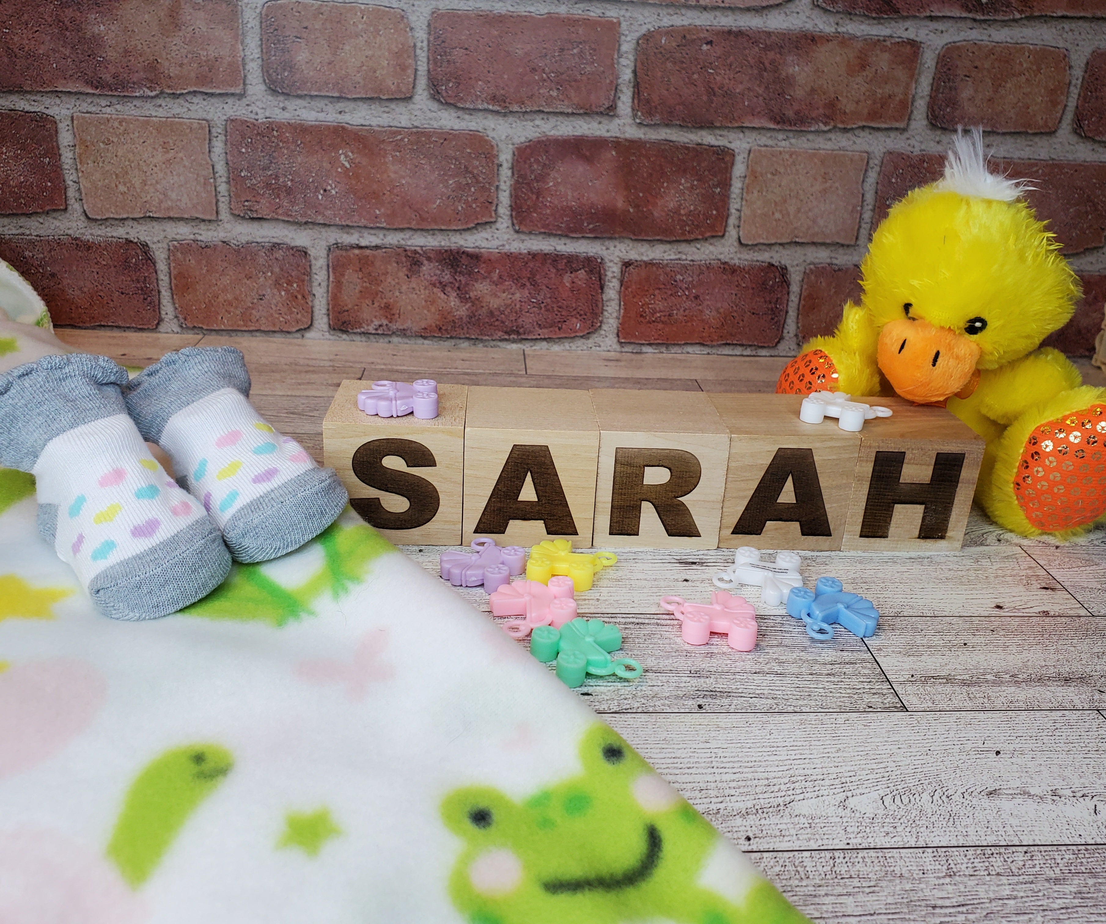 Engraved Wooden Name Blocks – Laser It VA