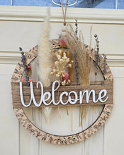 Load image into Gallery viewer, Beauriful Boho Wreath/ Door Hanger Laser It VA
