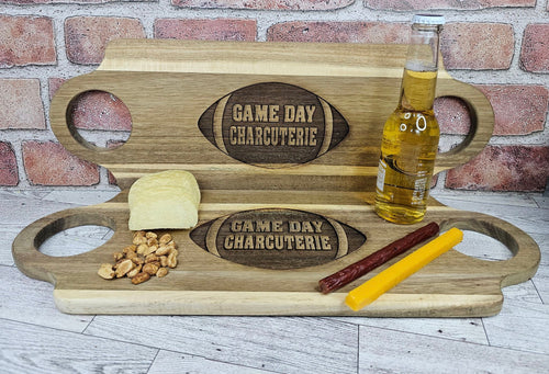 Game Day Charcuterie Board American Eagle Embrodiery and Laser It VA