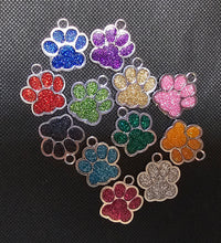 Load image into Gallery viewer, Glitter Dog Tags American Eagle Embrodiery and Laser It VA
