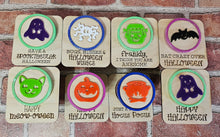 Load image into Gallery viewer, Cute Halloween Playdoh Trick or Treat Cards  Set of 8 Laser It VA
