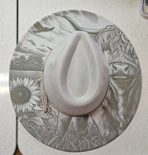 Load image into Gallery viewer, Beautiful Vegan Suede Wide Brim Hats  Laser It VA
