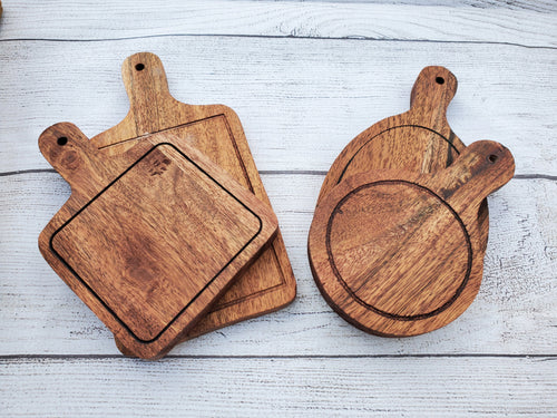 Mini Arcadia Cutting Boards Laser It VA