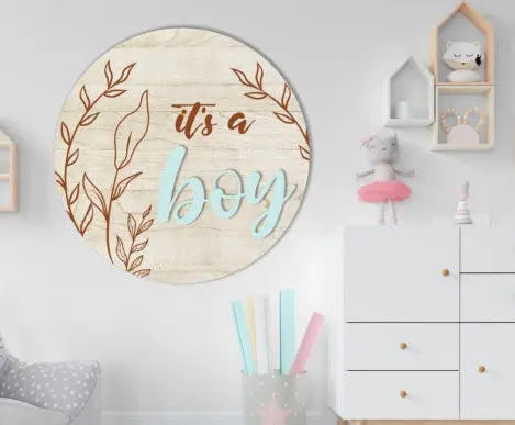 Gender Reveal Sign LaseritVa